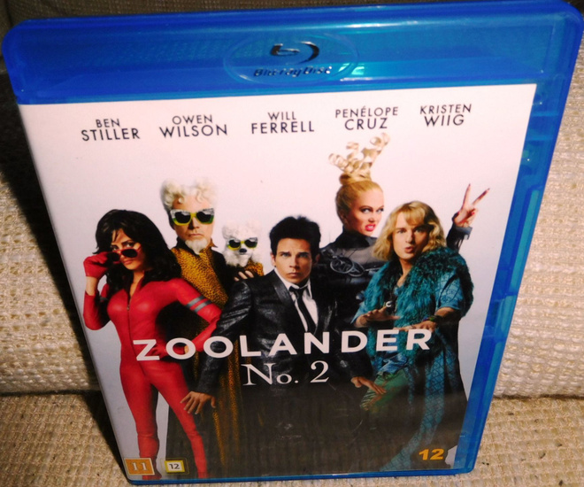 Zoolander no 2 Blu-ray