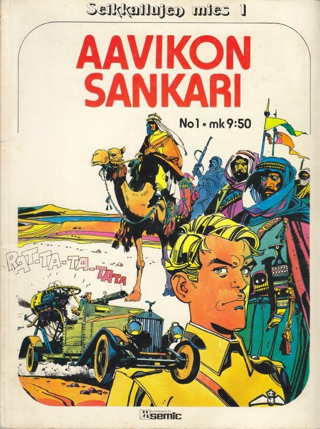 Seikkailujen mies 1 - Aavikon sankari (Semic 1978)