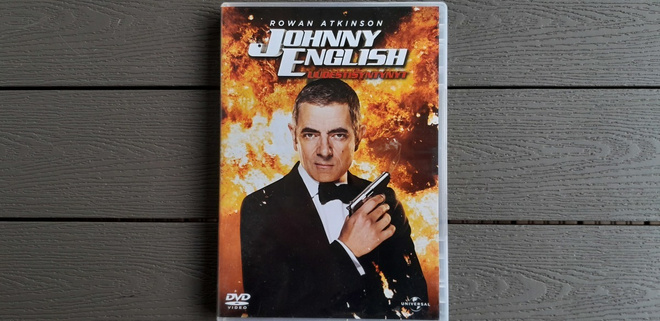 DVD: Johnny English - Uudestisyntynyt (Rowan Atkinson 2011)