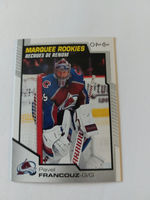 2020-21 O-Pee-Chee #648 Pavel Francouz RC