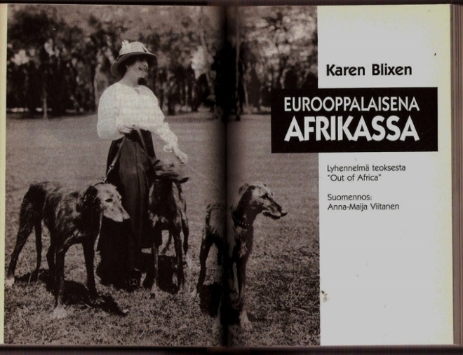 Blixen: Eurooppalaisena Afrikassa; Parantava puu ym