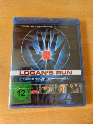 Logan's Run (Blu-ray, uusi)