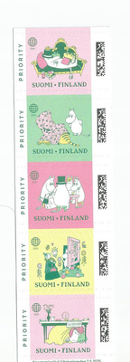 Suomi 2025, Muumit-rivilö vihkosta **