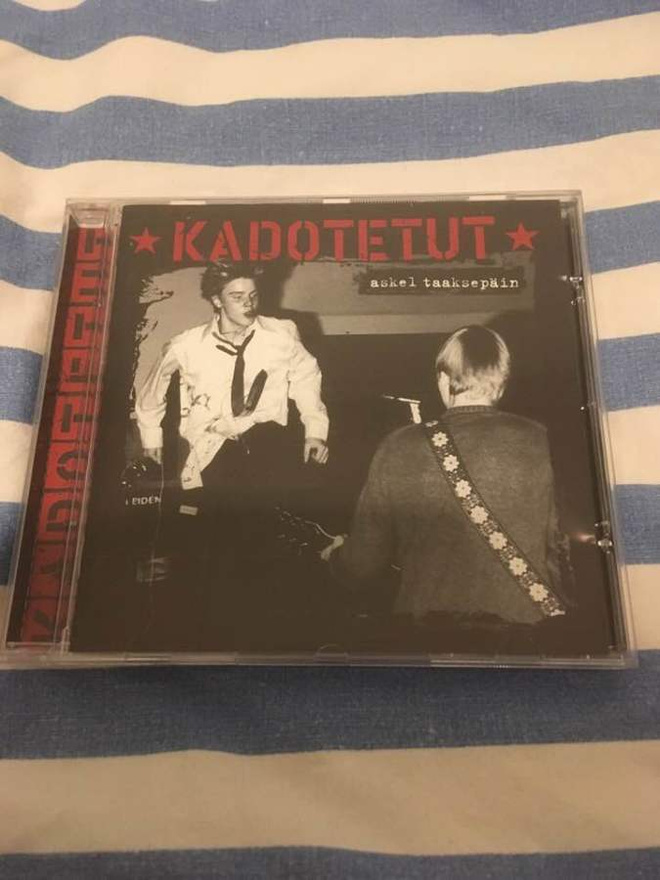 KADOTETUT : Askel Taaksepäin -CD  [ HELSINKI ]