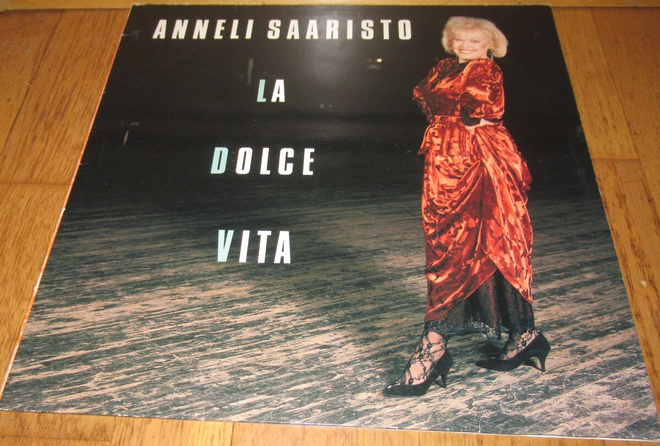 Anneli Saaristo La Dolce Vita LP-levy, vinyyli