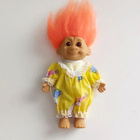 RUSS  TROLLI-PEIKKO Keltaisessa haalarissa, 19 cm - pikkukuva 1
