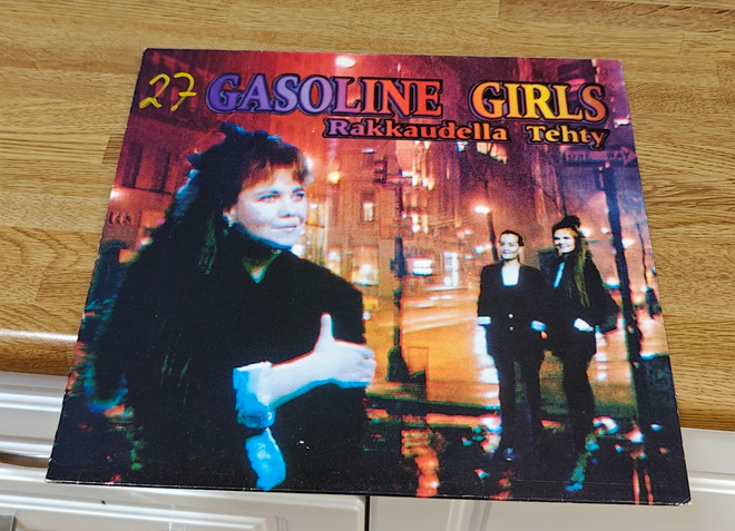 Gasoline girls Rakkaudella tehty LP
