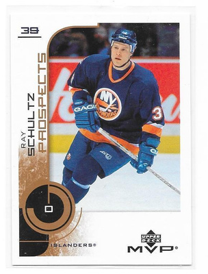 2002-03 Upper Deck MVP #210 Ray Schultz NY Islanders RC