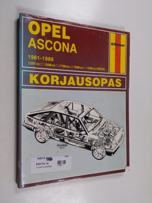I. M. Coomber : Opel Ascona 1981-1988 korjausopas