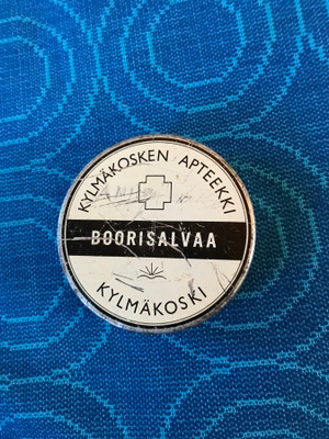Vanha Boorisalvapurkki