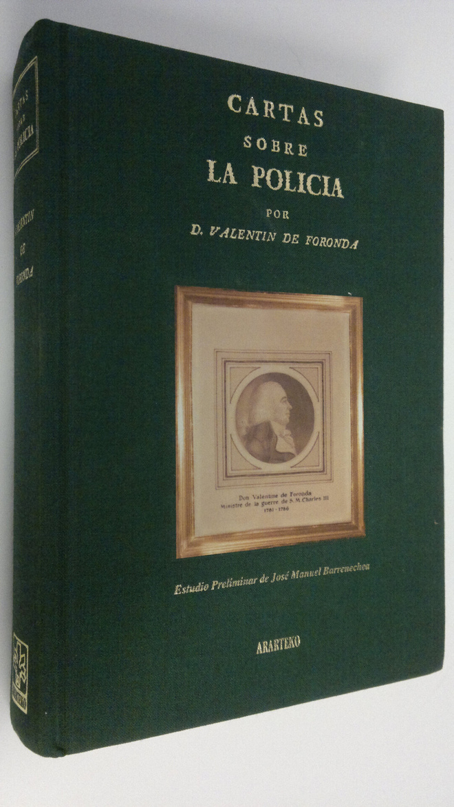 Valentin de Foronda : Cartas sobre la policia (numeroitu)