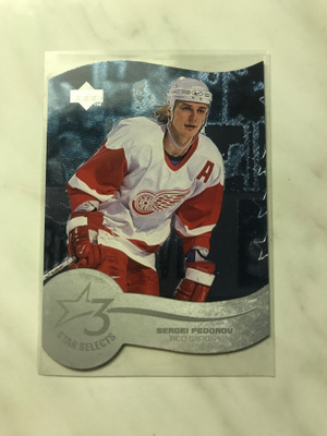 1997-98 Upper Deck Three Star Selects Sergei Fedorov #T7A