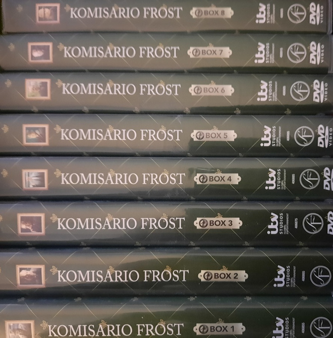 KOMISARIO FROST, KAUDET 1 - 8 DVD