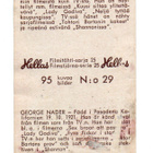 Purkkakuva Hellas Filmitähti-sarja n:o 29 GEORGE NADER - pikkukuva 2
