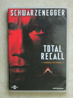 Total Recall - unohda tai kuole (1990), DVD.