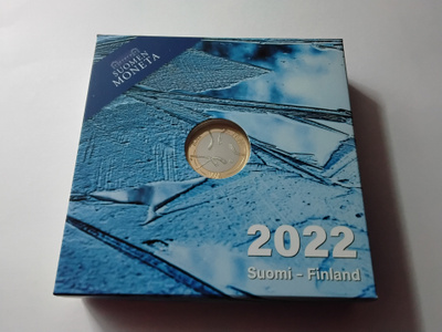 Suomi 5 euro 2022 BU jääkiekon MM-kisat