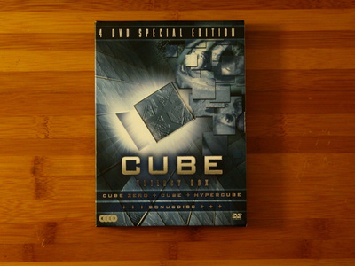 CUBE (Kuutio) Trilogia (1997-2004) 4DVD