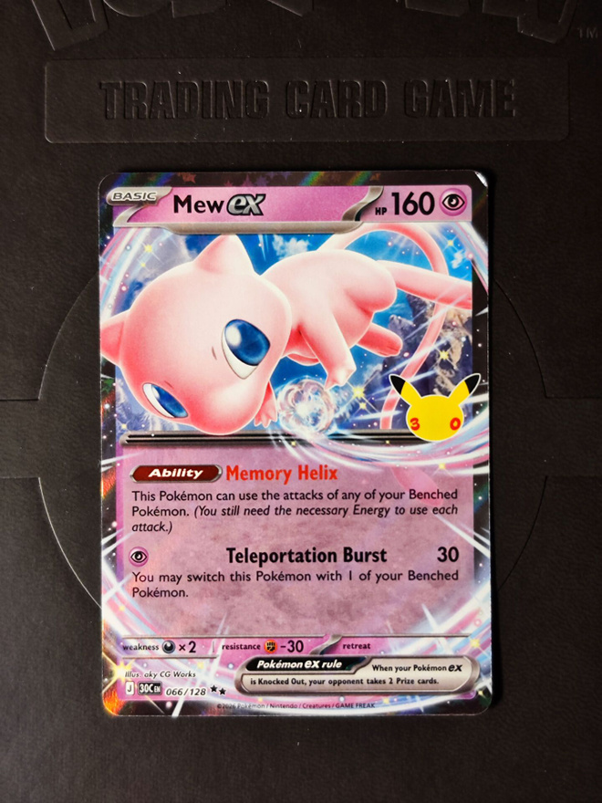 Pokémon 30th Mew EX 66