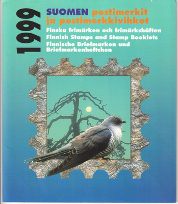 1999 Postin virallinen vuosilajitelma (kirjahinta 80,00€)