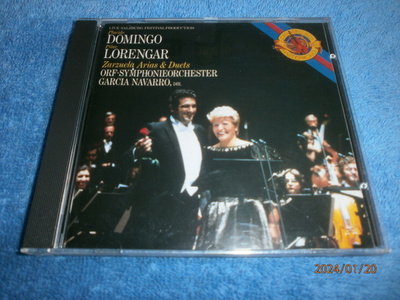 DOMINGO - LORENGAR - ZARZUELA ARIAS & DUETS     -     CD