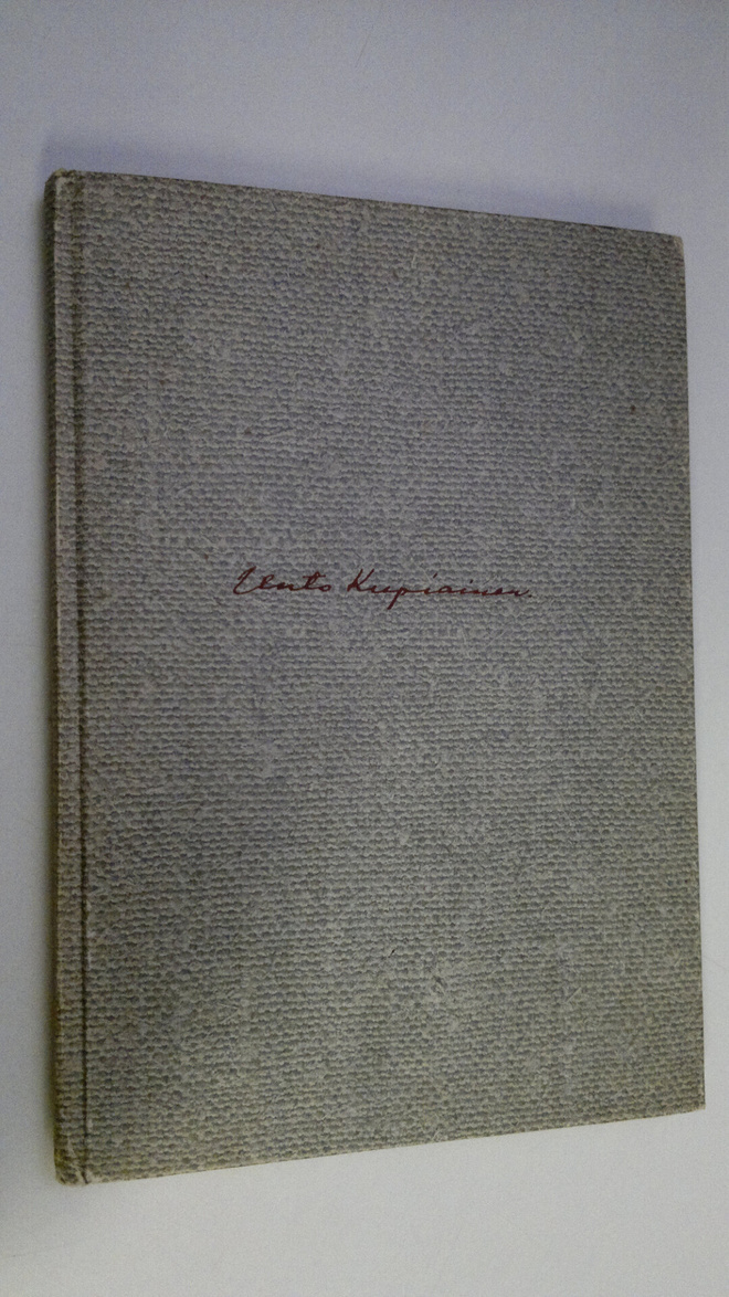 Unto Kupiainen : Kraateri : runoja (signeerattu)