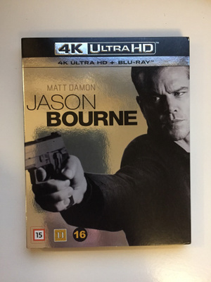 Jason Bourne (4K Ultra HD + Blu-ray) Matt Damon (2016)