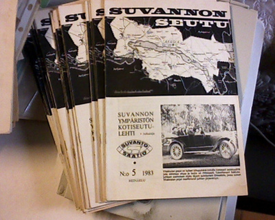 Suvannon Seutu, Sakkola, lehdet, 47 kpl., 1960- 1987.