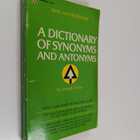 Joseph Devlin : A dictionary of synonyms and antonyms and... - pikkukuva 1