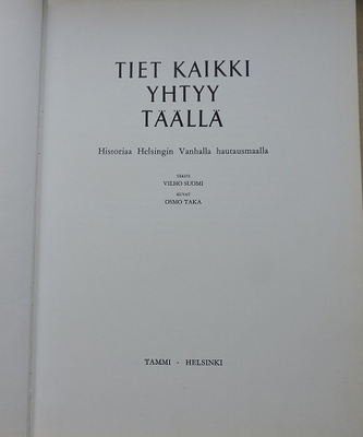 Tiet kaikki yhtyy täällä