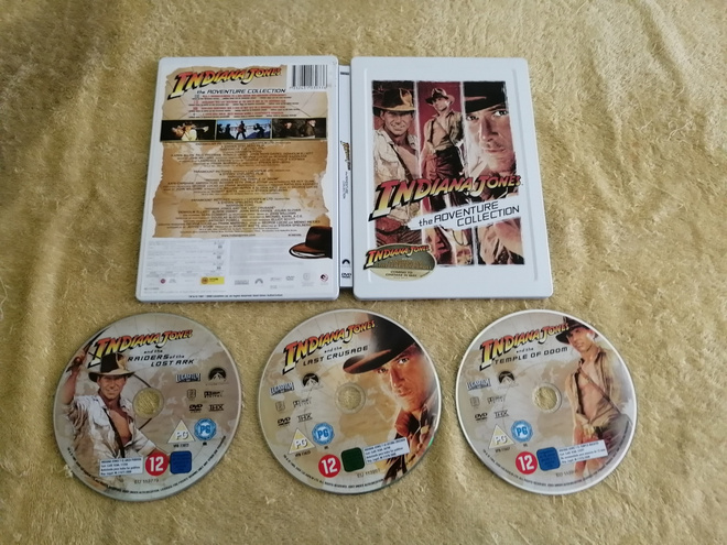 INDIANA JONES THE ADVENTURE COLLECTION DVD