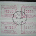 FDC ATM 6 0150 p / 0190 p / 0250 p / 0500 p 1.6.1989 - pikkukuva 2