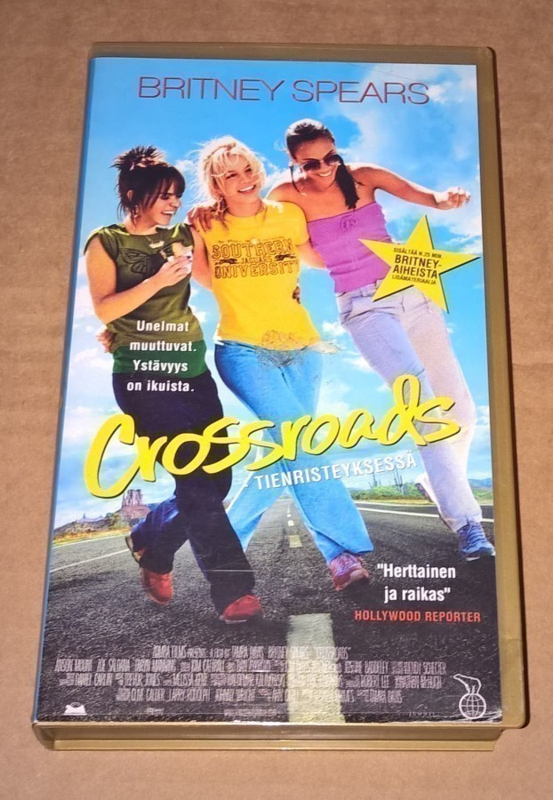 CROSSROADS TIENRISTEYKSESSÄ BRITNEY SPEARS VHS