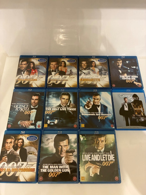 James Bond elokuvat 11 kpl blu-ray