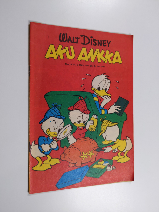 Walt Disney : Aku Ankka 19/1969