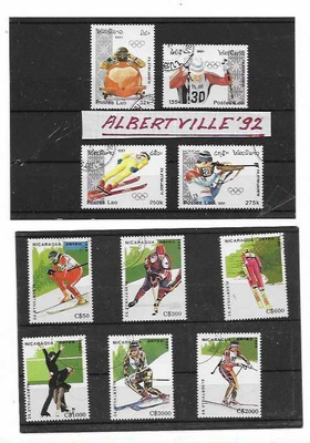URHHEILU ALBERTVILLE 92 10 MERKKIÄ