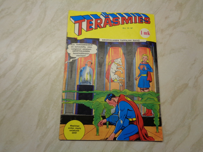 TERÄSMIES N:o 10 1967 sarjakuva