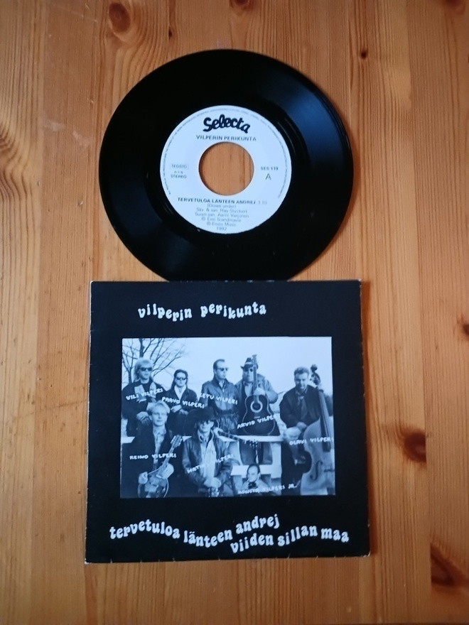 Vilperin Perikunta – Tervetuloa Länteen Andrej 7" 1992