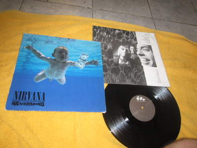 NIRVANA - NEVERMIND : orig painos v 1991