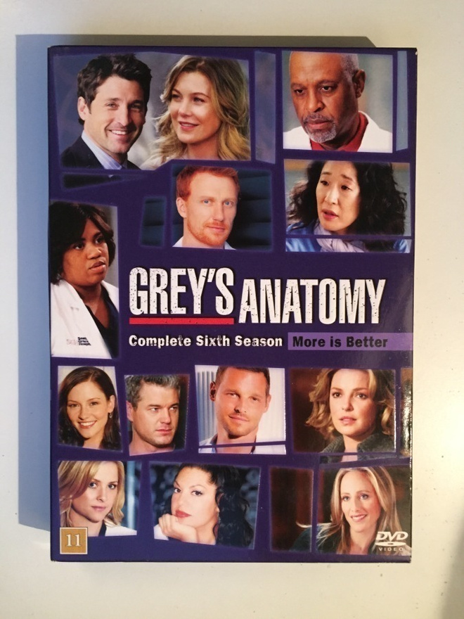 Greyn Anatomia / Grey's Anatomy - Kausi 6 (6DVD)