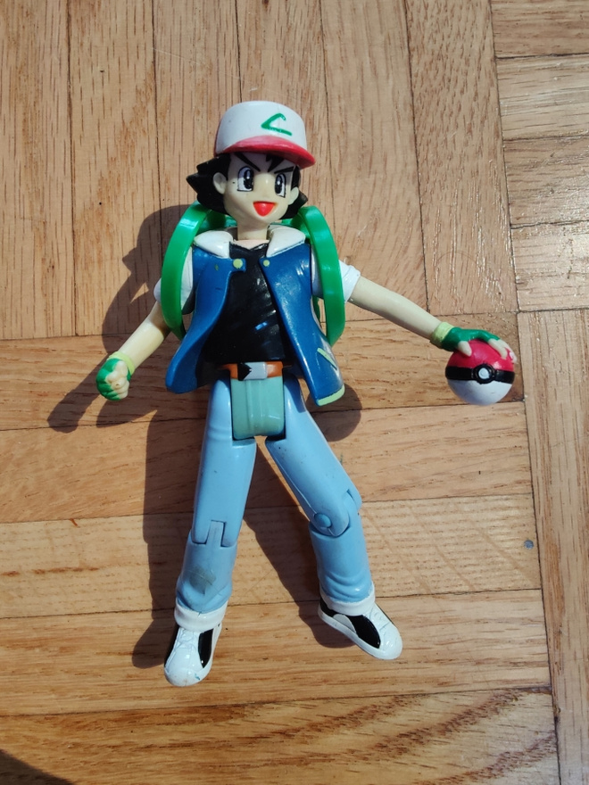 Pokemon Ash Deluxe kouluttaja -figuuri