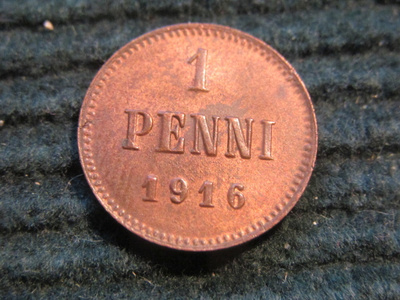 1 penni 1916