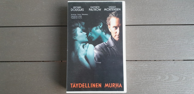 VHS: Täydellinen Murha (Michael Douglas,Gwyneth Paltrow 1998