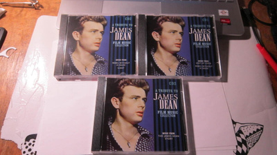 Soundtrack 3CD box A Tribute To James Dean: Films