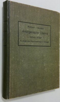 Ira Remsen : Anorganische chemie : selbständing bearbeite...