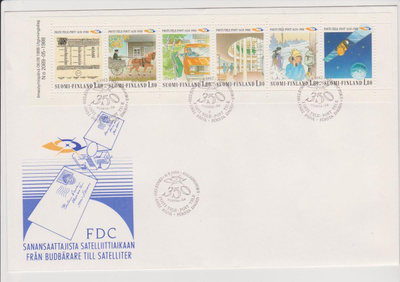 FDC 1988  Posti 350 vuotta V12