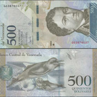 Venezuela 500 1000 2000 Bolivares 2016-17 UNC (3 seteliä) - pikkukuva 2