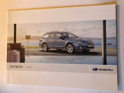 Myyntiesite - Subaru Outback - 2008