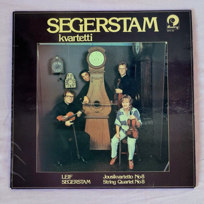 SEGERSTAM: Jousikvartertto No 8 – LP 1977 String Quartet # 8