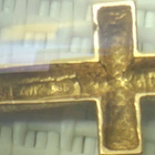 14 karaatin kultainen ristiriipus venetsiaketjulla 14K/ 585 - pikkukuva 2