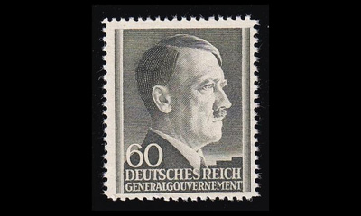 Generalgouvernement 84A ** Käyttösarja Hitler 60 (12½) (1
